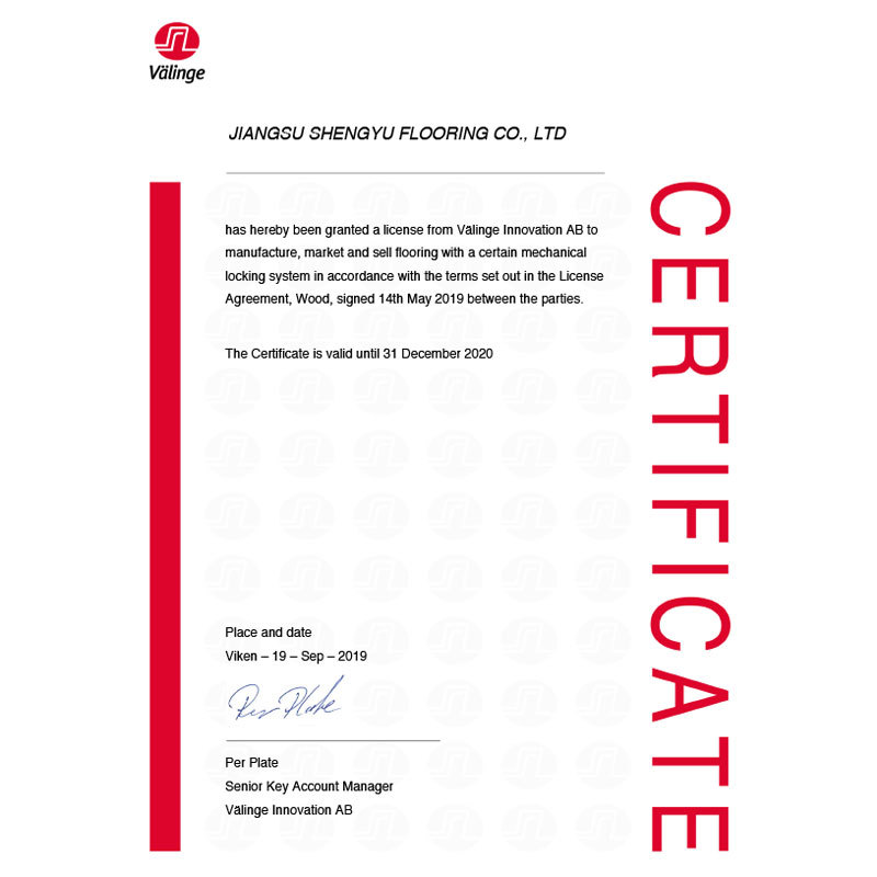 Certification