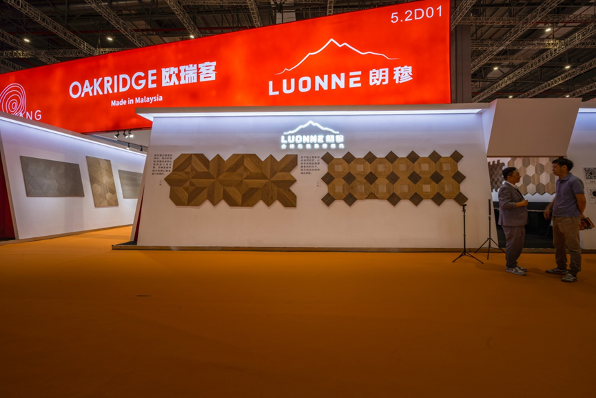 Oakridge Debuts at DOMOTEX in Shanghai, Contributing to a New Global Landscape for the Wood Flooring Industry